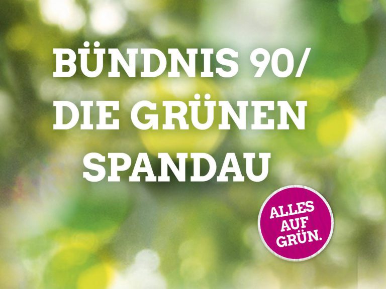 Pressemitteilung Bündnis 90/Die Grünen AL Spandau vom 28.06.2016
