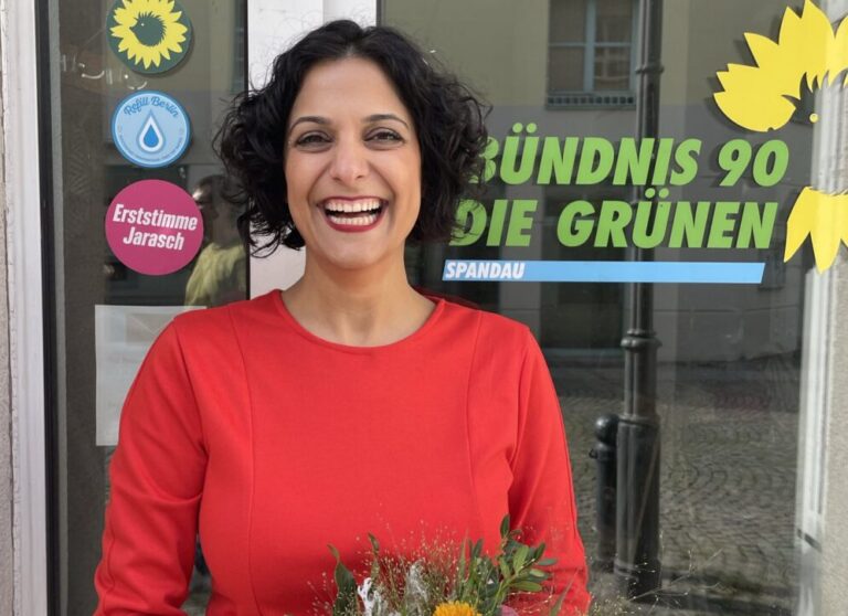 Gollaleh Ahmadi wird Direktkandidatin für den Bundestagswahlkreis Spandau und Charlottenburg-Nord