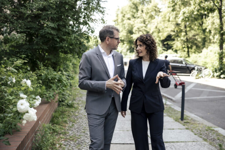 Besuch von Werner Graf und Bettina Jarasch in Spandau