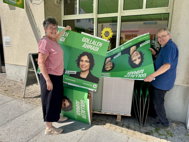 Auf die Plakate, fertig, los!