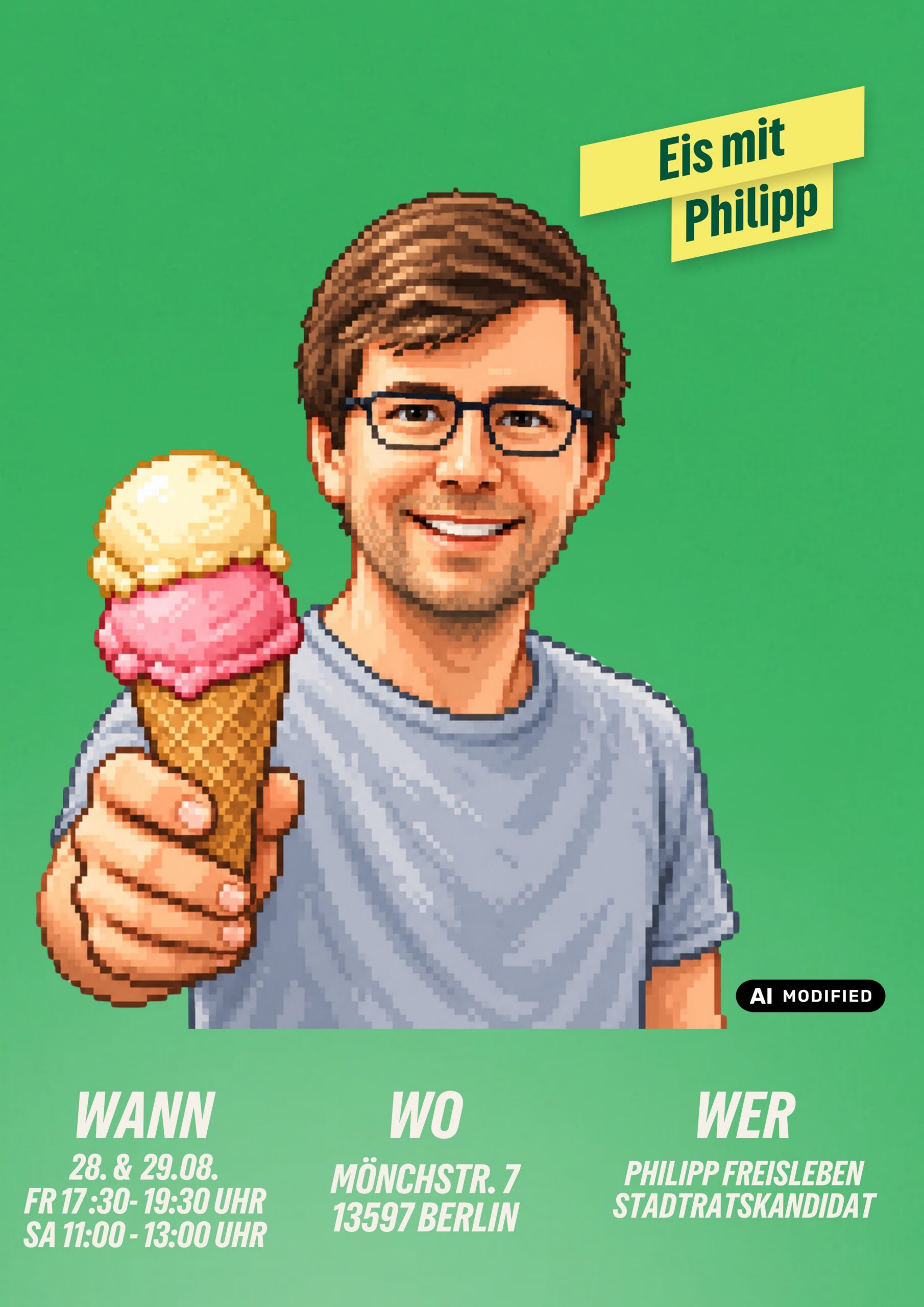 Eis mit Philipp Freisleben